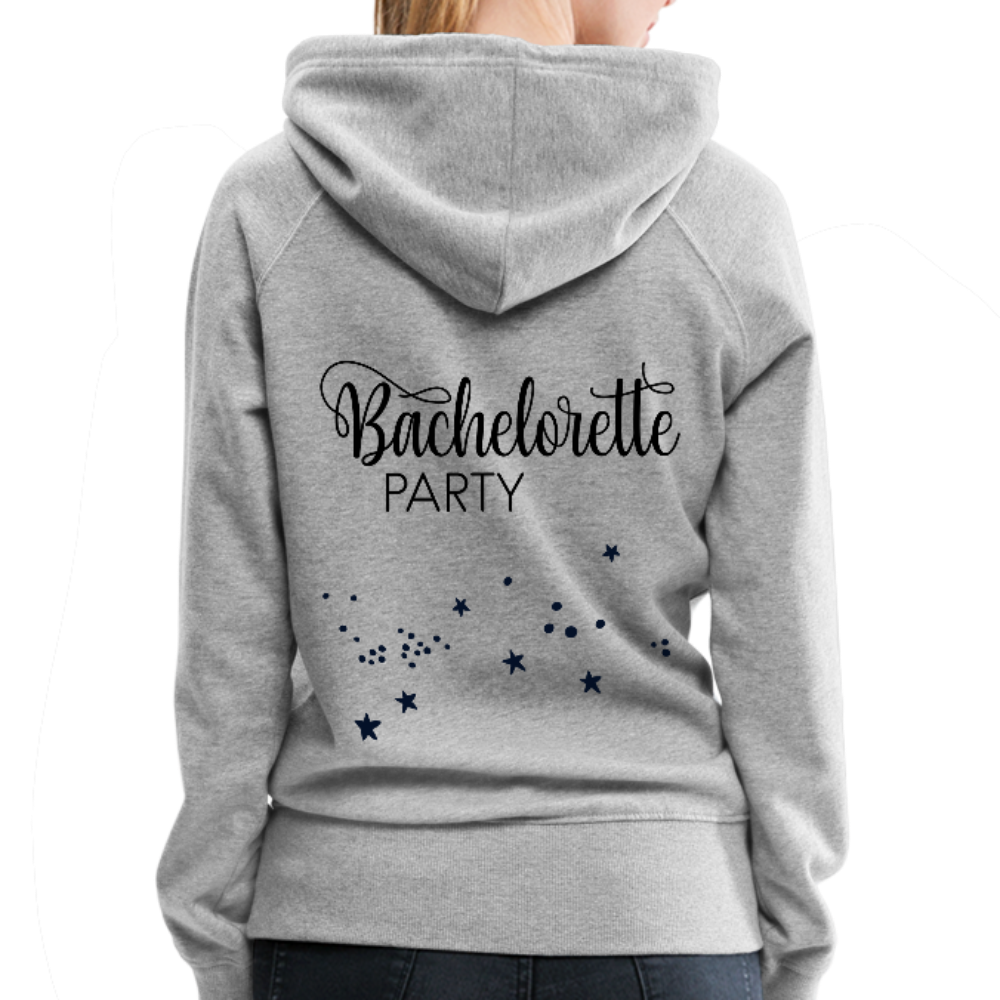 Bride Squad Women’s Premium Hoodie - heather gray