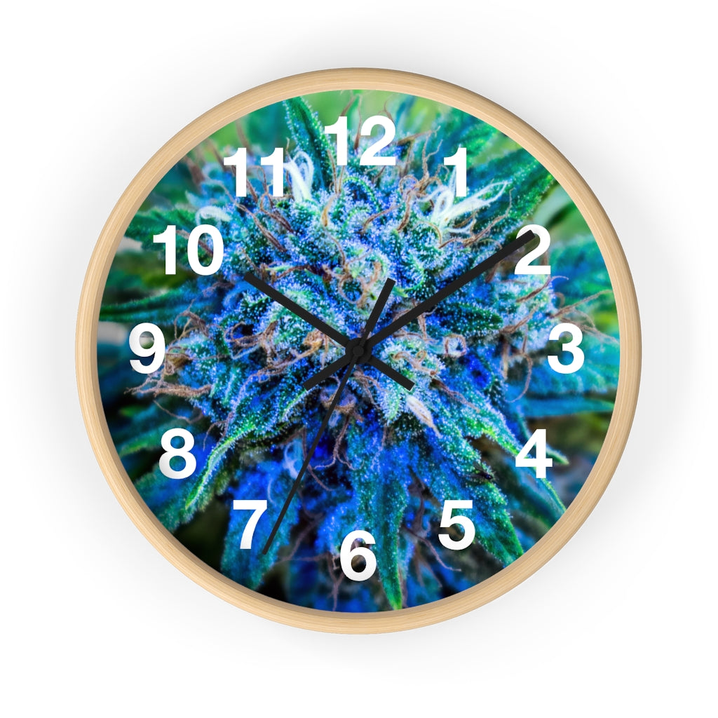 Catturare La Mia Attenzione Cannabis Wall clock