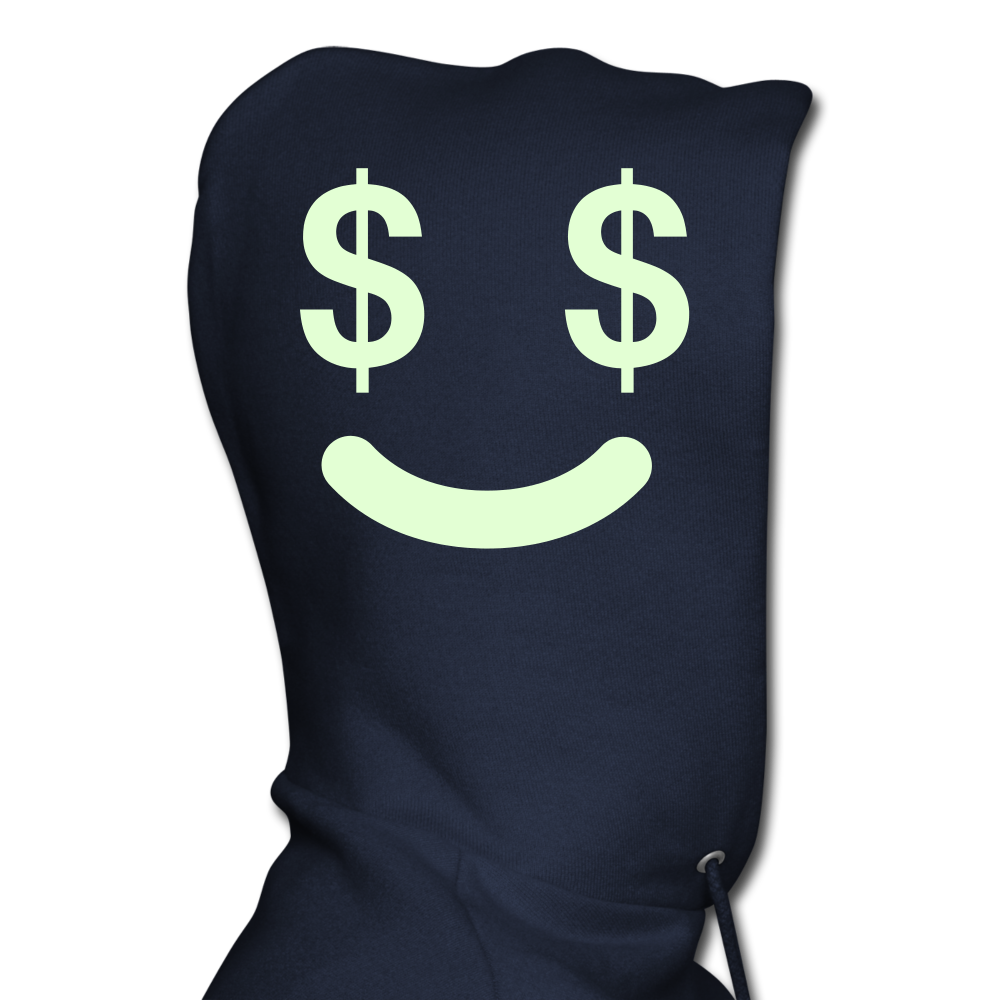 Stop Lacking And Start Stacking Money Men's Hoodie - navy