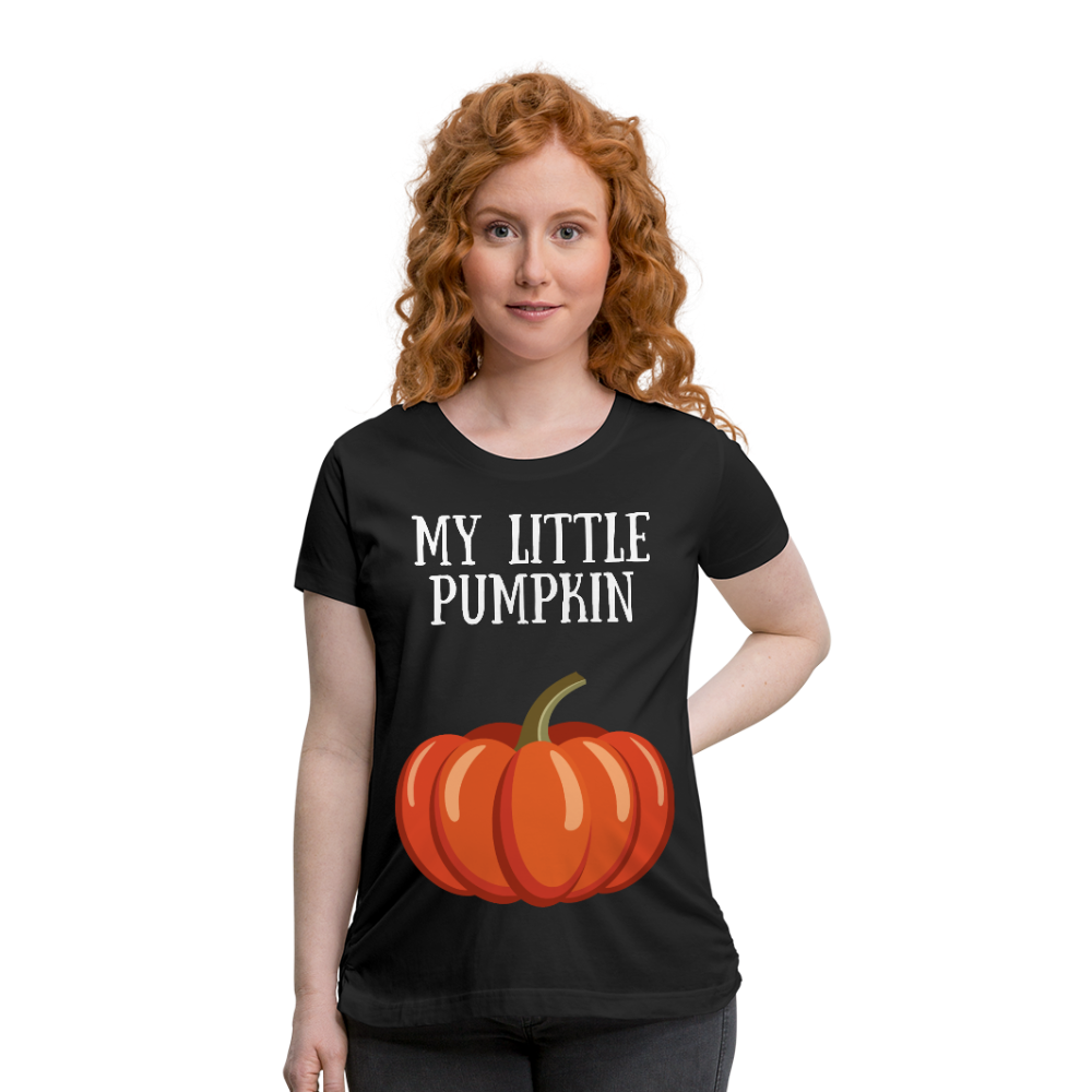 MY Little Pumpkin Women’s Maternity T-Shirt - black