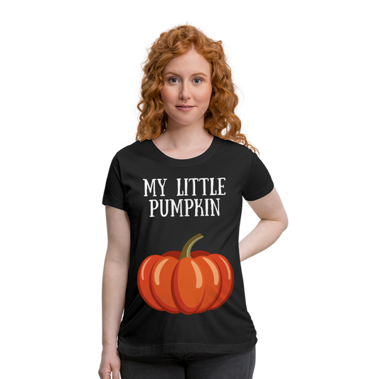 MY Little Pumpkin Women’s Maternity T-Shirt - black