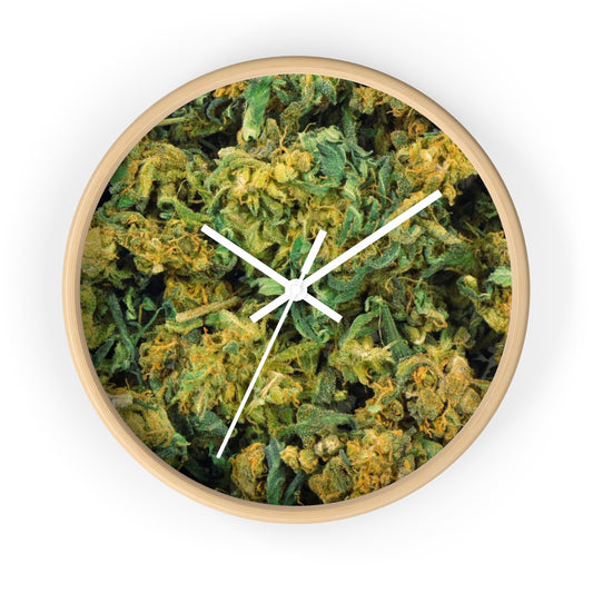 CannaNug Cannabis Wall clock