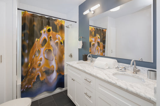 Cannabis Wax Shower Curtains