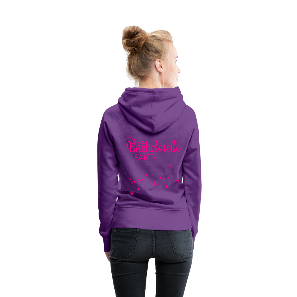 The Bride Hoodie - purple