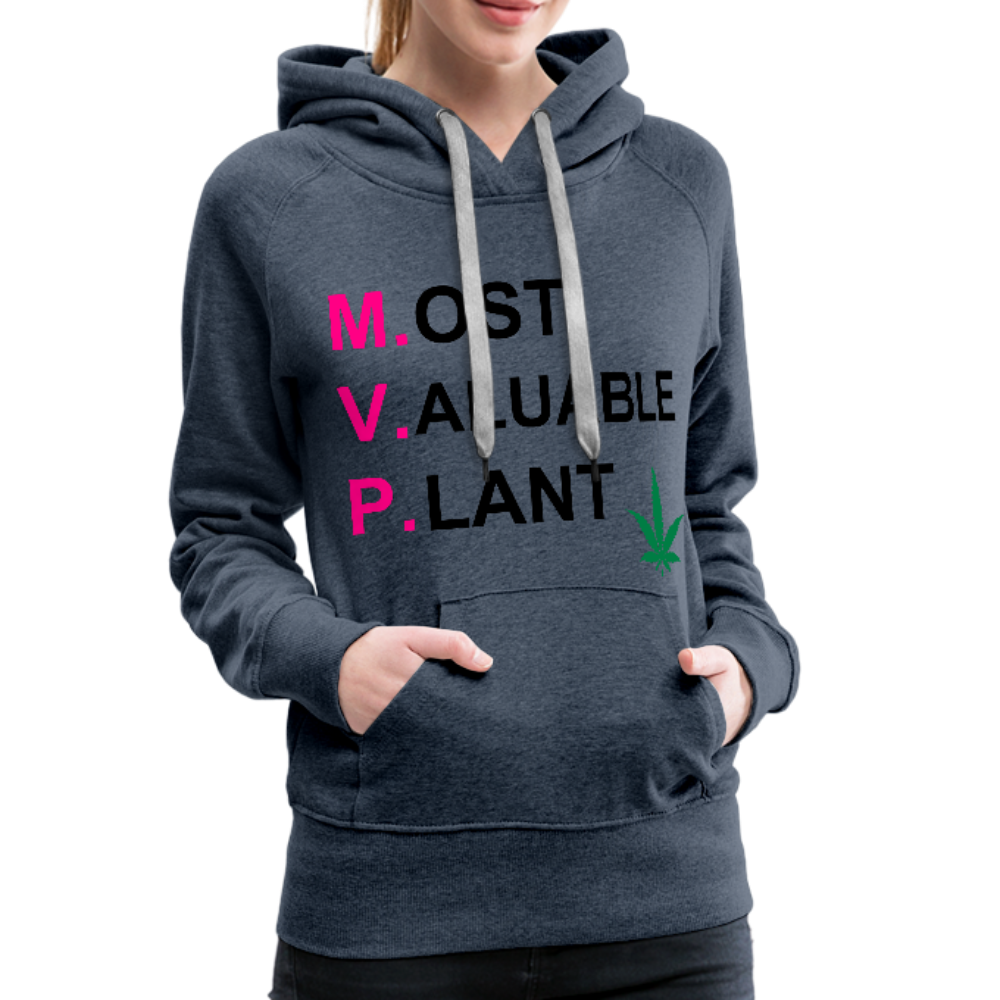 Women’s Premium Hoodie - heather denim
