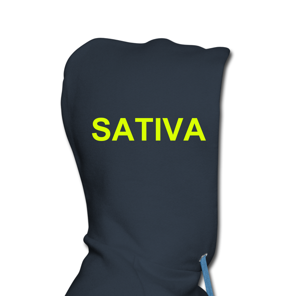 Motivate The Mind Men’s Premium Hoodie - navy