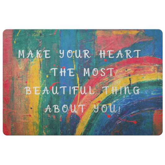 Make Your Heart Door Mat