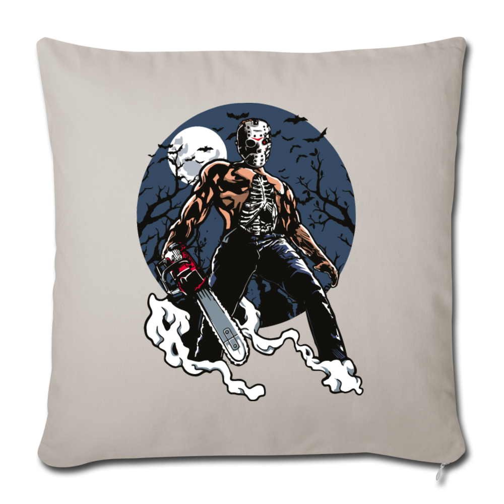 Throw Pillow Cover 18” x 18” - light grey