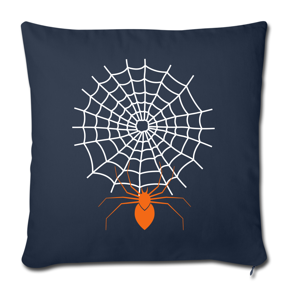 Throw Pillow Cover 18” x 18” - navy