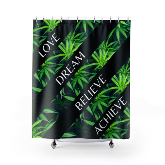 My Cannabis Inspiration Shower Curtain