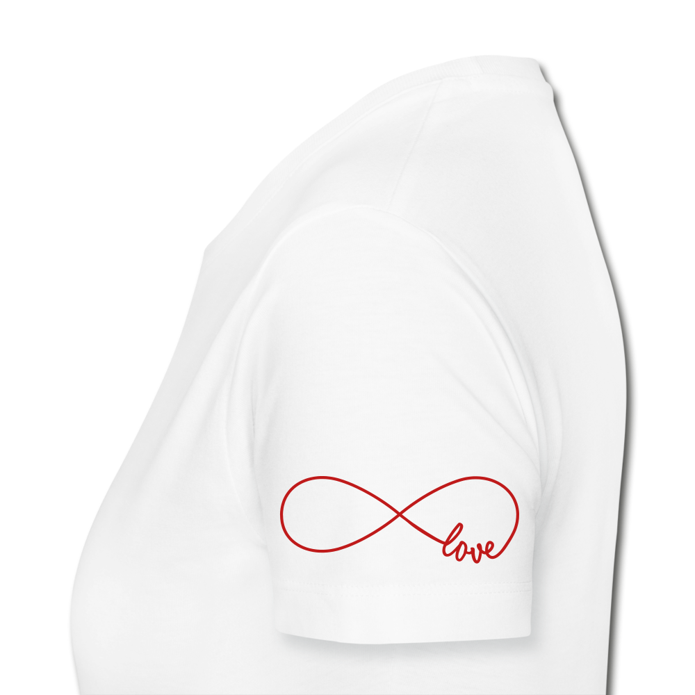 Distinct, Individually Separate & Unique Women's Organic T-Shirt - white