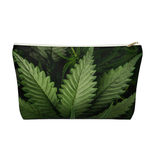 Bella Foglia Di Cannabis Accessory Pouch