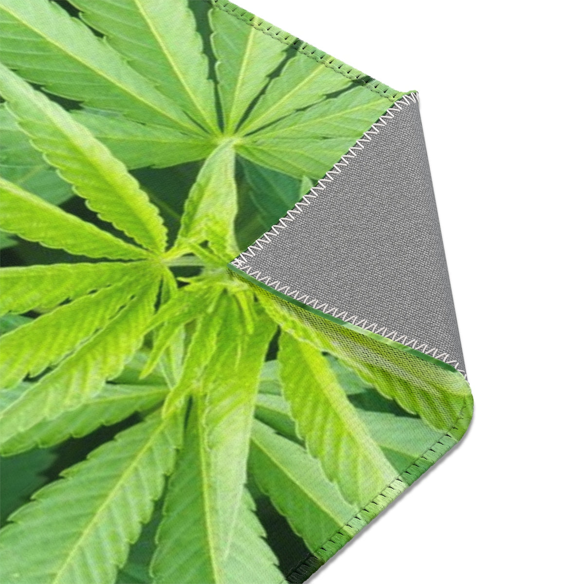That Green Cannabis Area Rugs