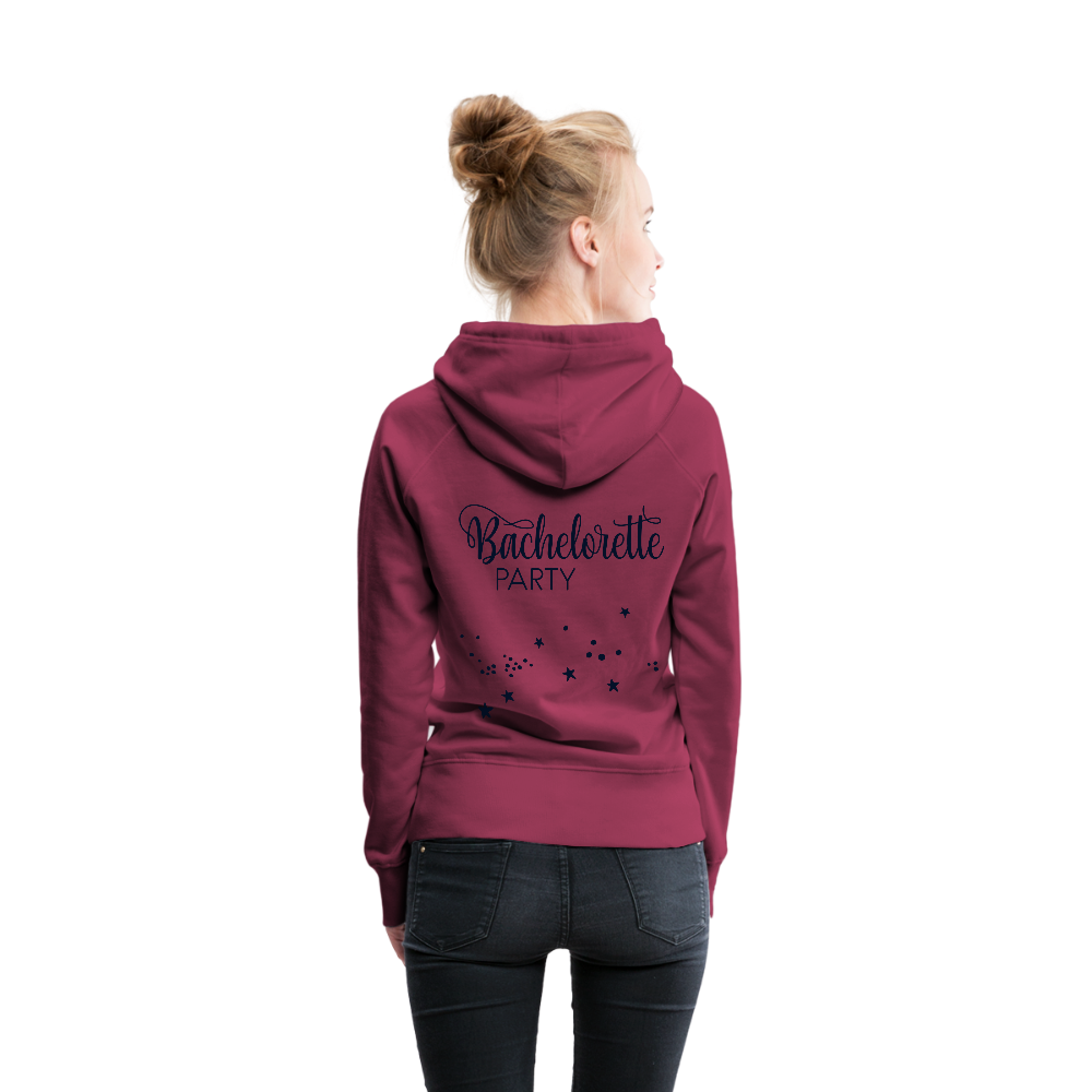 Women’s Premium Hoodie - burgundy
