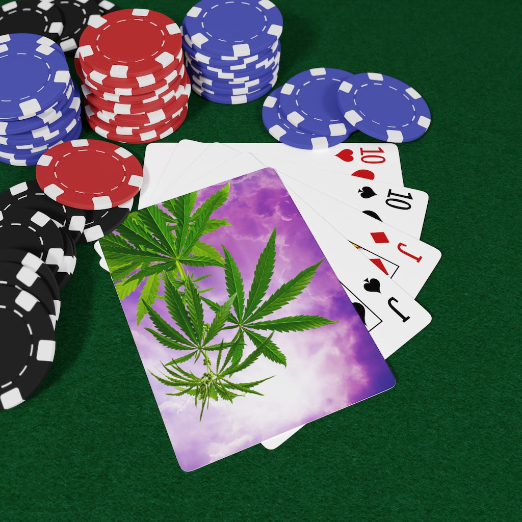 Sogno Di Cannabis Custom Poker Cards