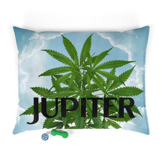 Customizable Cannabis Pet Bed-Cannabis Tra Le Nuvole Pet Bed- Customizable