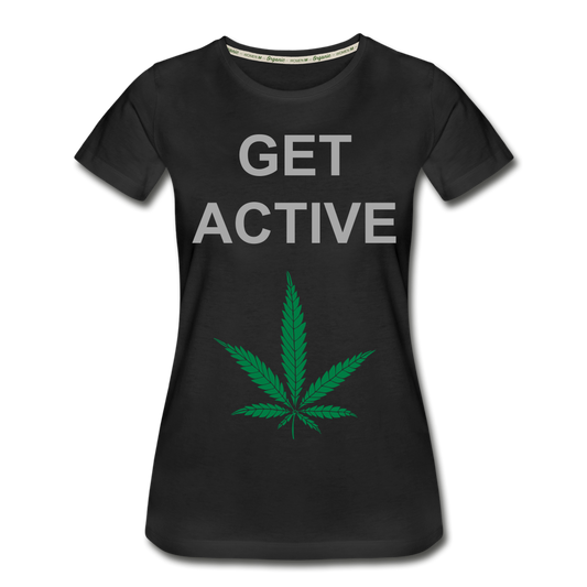 Women’s Premium Organic T-Shirt - black