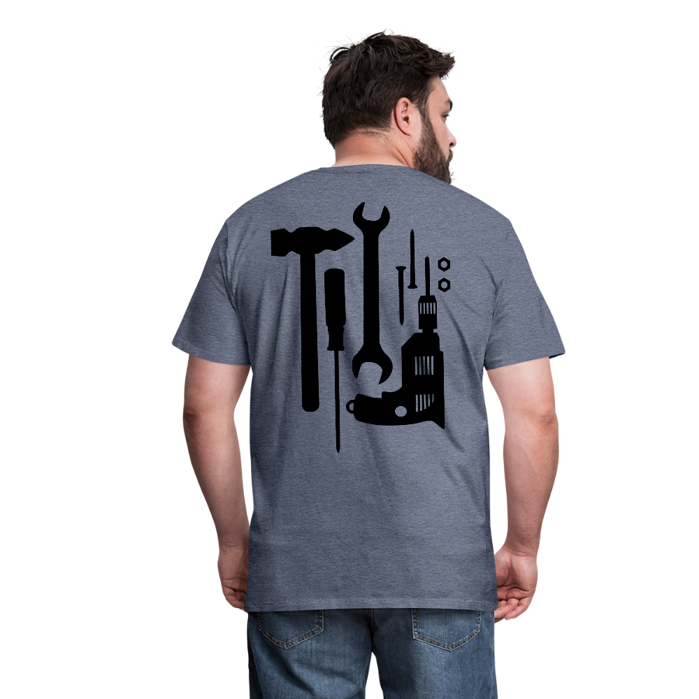 I Got Tools On Deck Men's Organic T-Shirt - heather blue