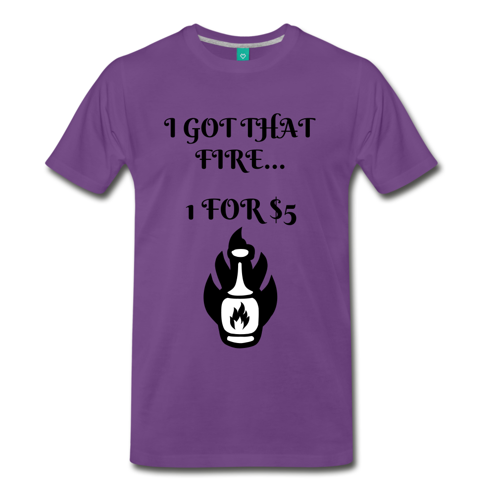 Men's Premium T-Shirt - purple