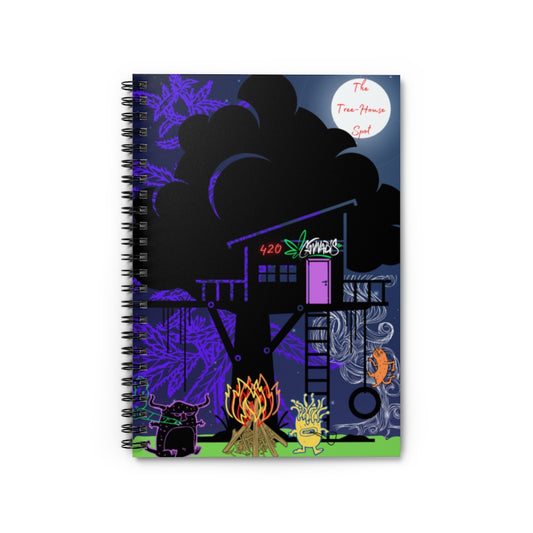Il Posto Della Casa Sull'albero Spiral Notebook - Ruled Line