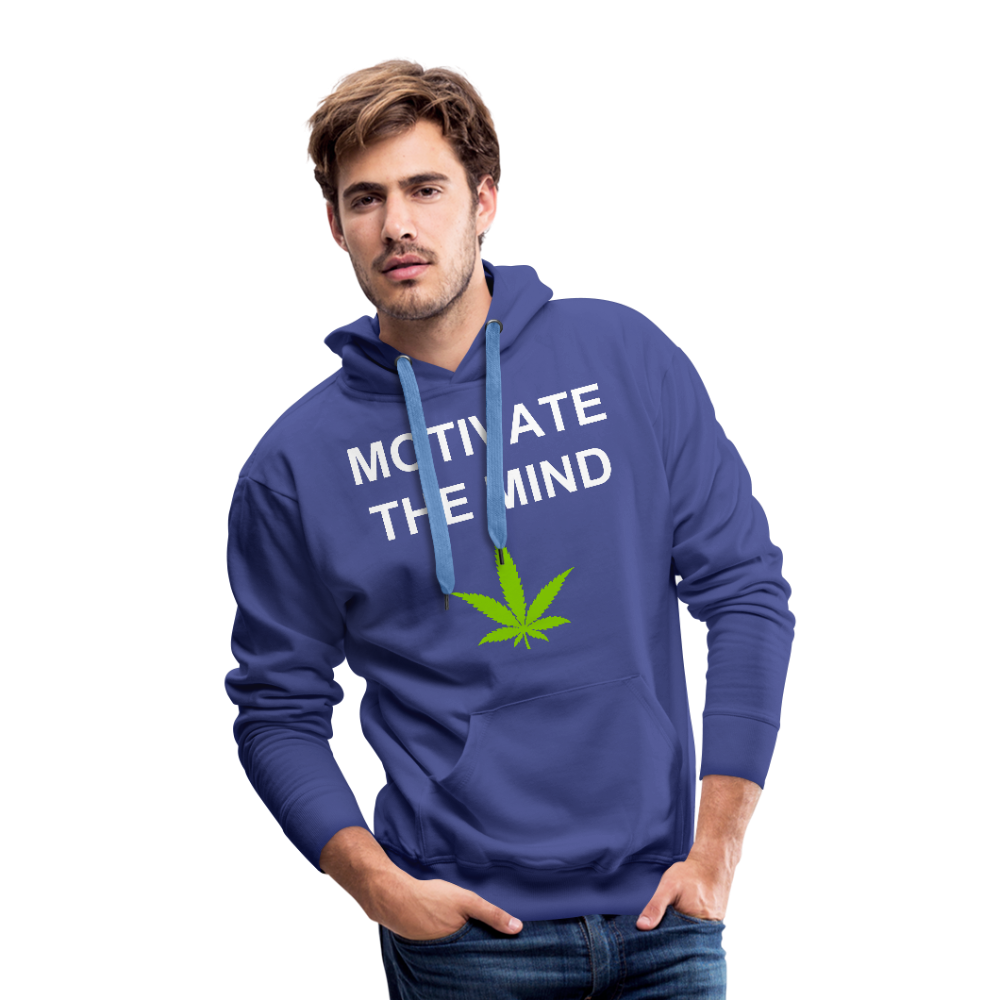Motivate The Mind Men’s Premium Hoodie - royalblue