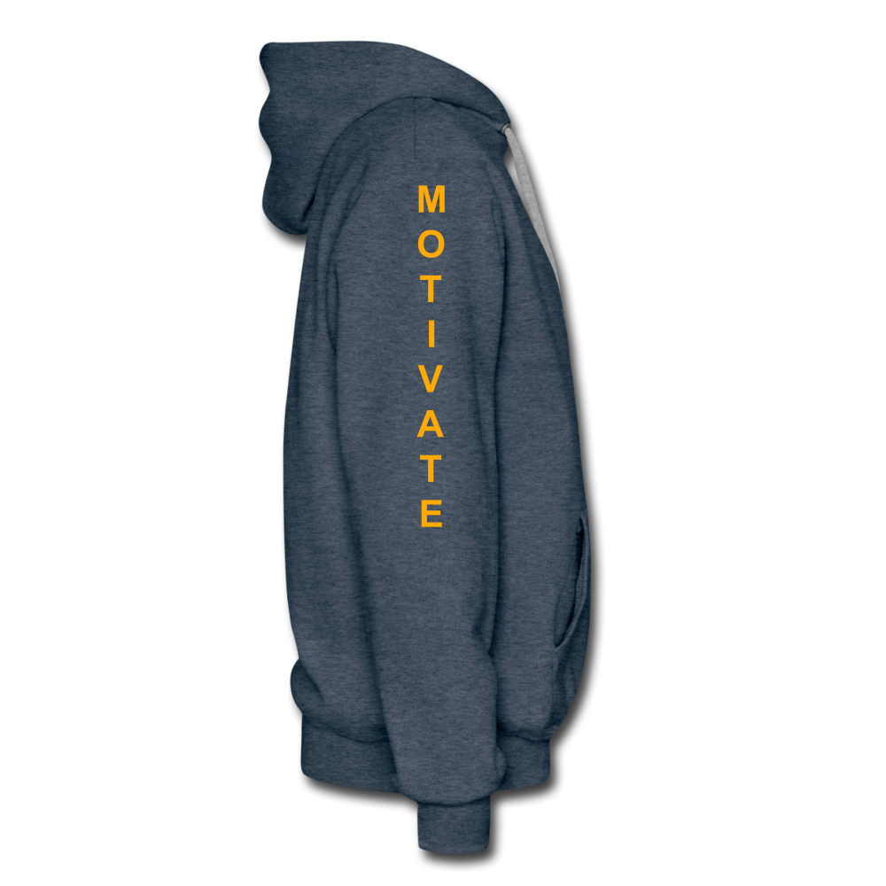 Men’s Premium Hoodie - heather denim