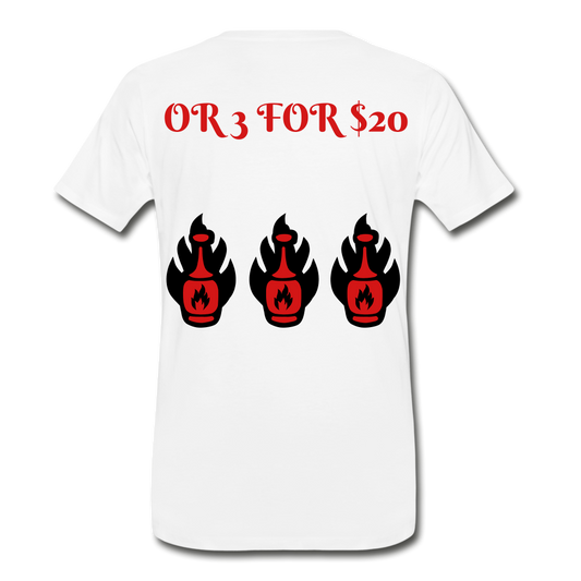 Men's Premium T-Shirt - white