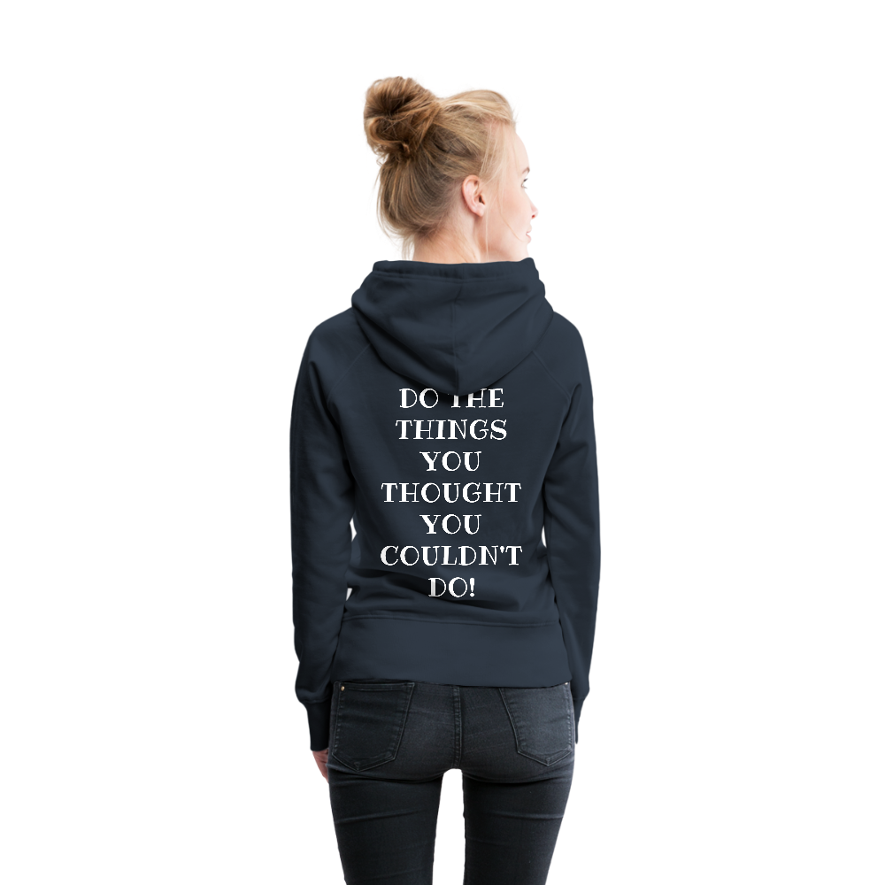 Boss Lady Women's Hoodie - navy