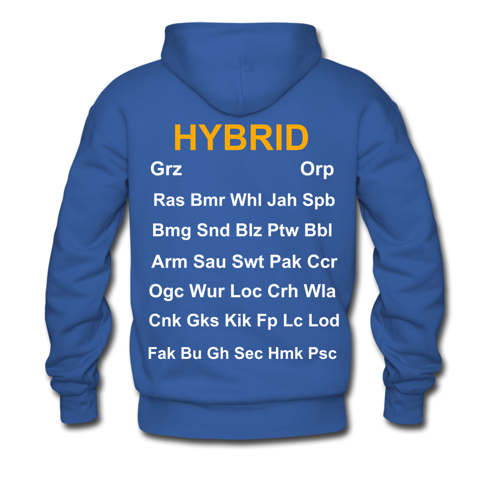 Men's Hoodie - royal blue