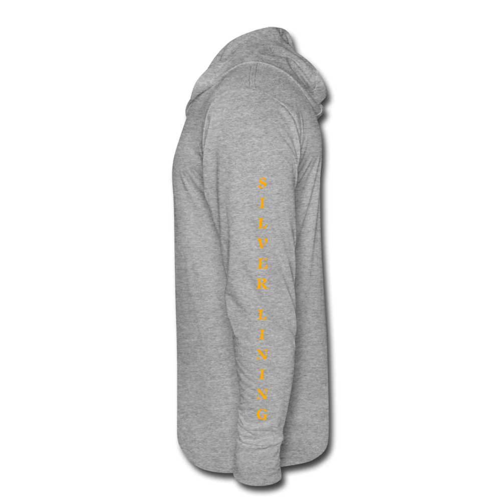 Unisex Tri-Blend Hoodie Shirt - heather gray