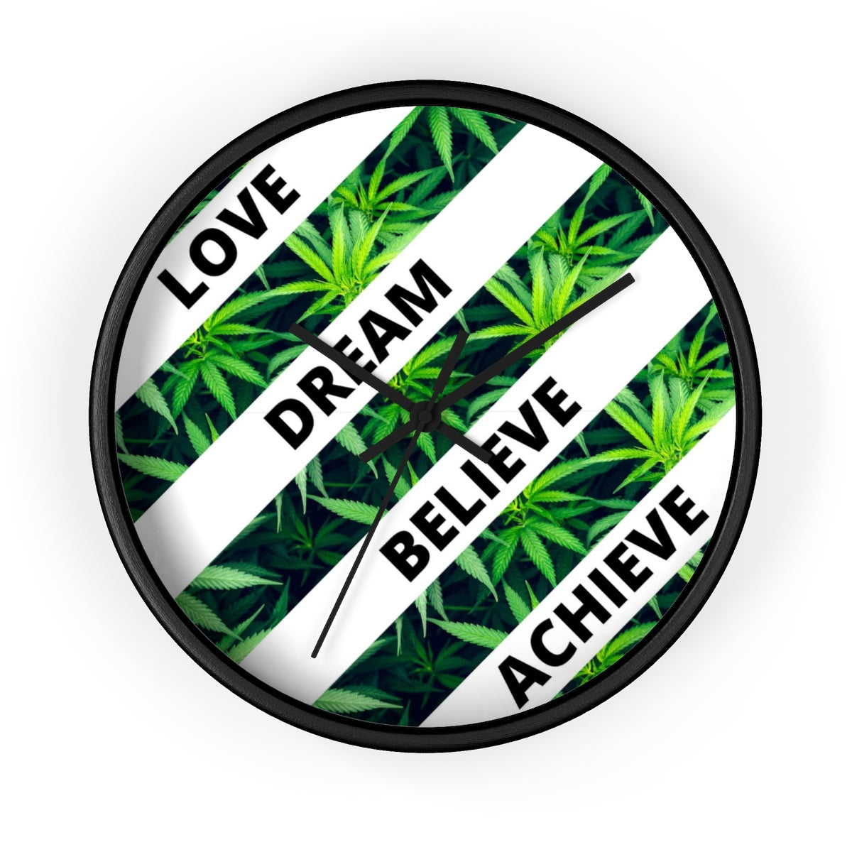 Cannabis Inspiration Wall Clock