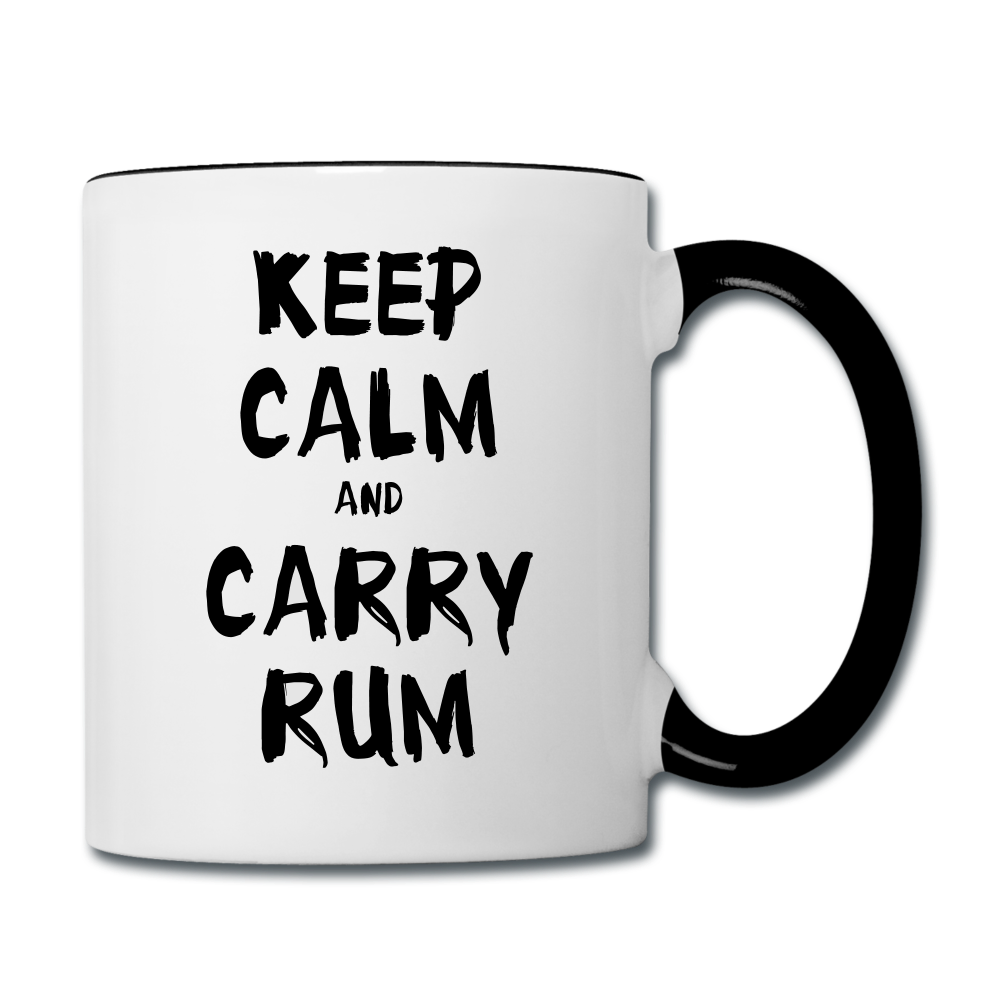 Contrast Coffee Mug - white/black