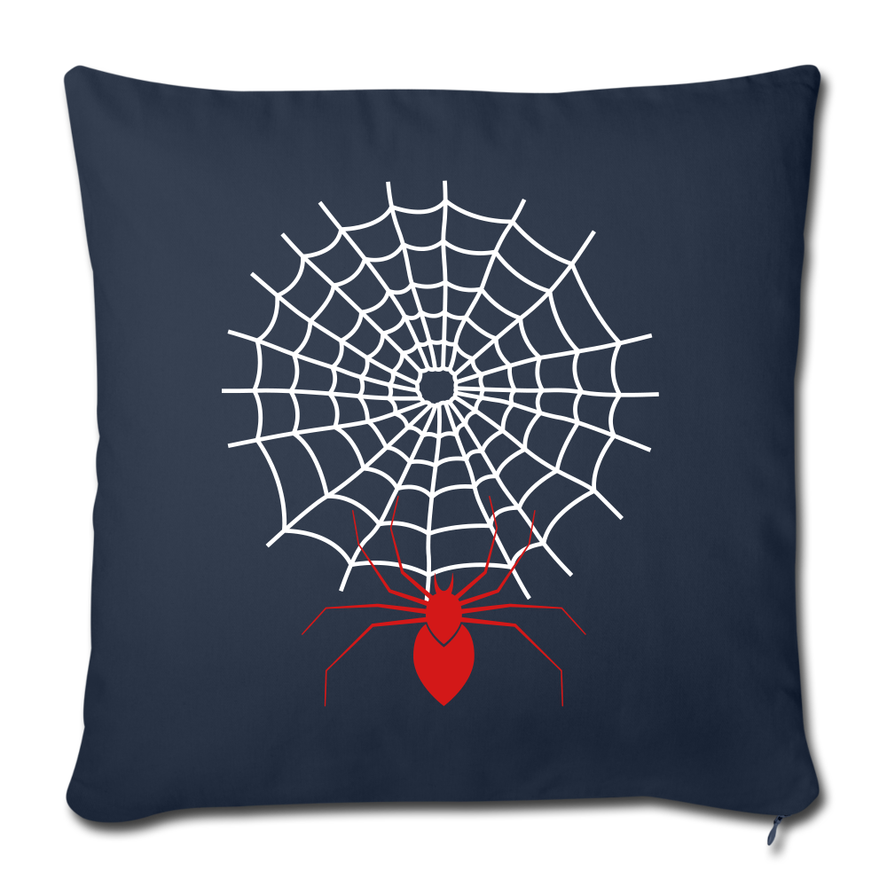 Throw Pillow Cover 18” x 18” - navy