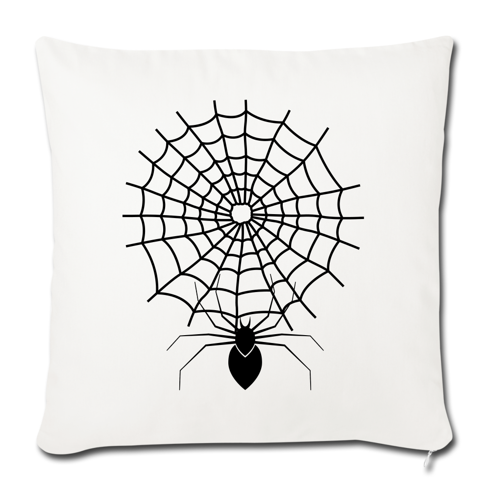 Throw Pillow Cover 18” x 18” - natural white