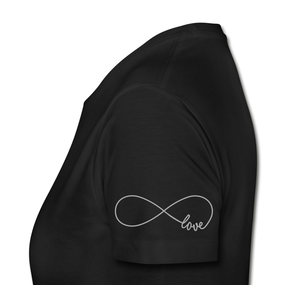 Distinct Individually Separate & Unique Women's Organic  T-Shirt - black