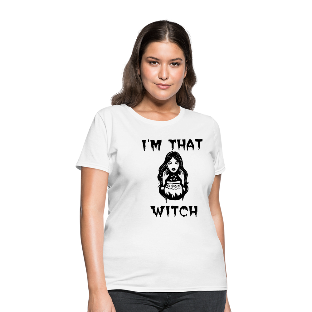 I'm That Witch Women's T-Shirt - white