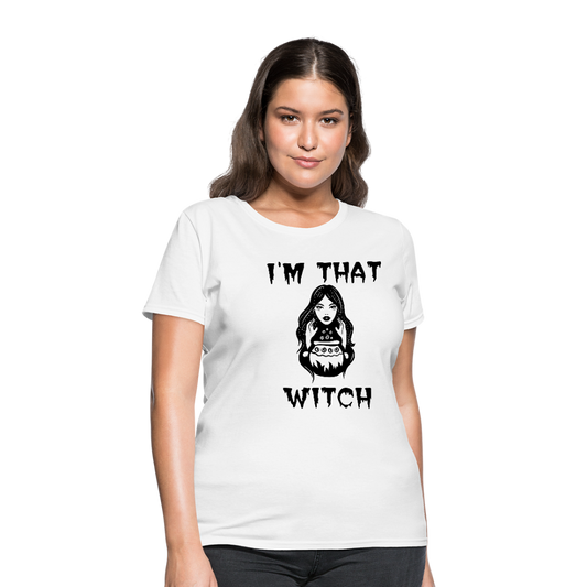 I'm That Witch Women's T-Shirt - white