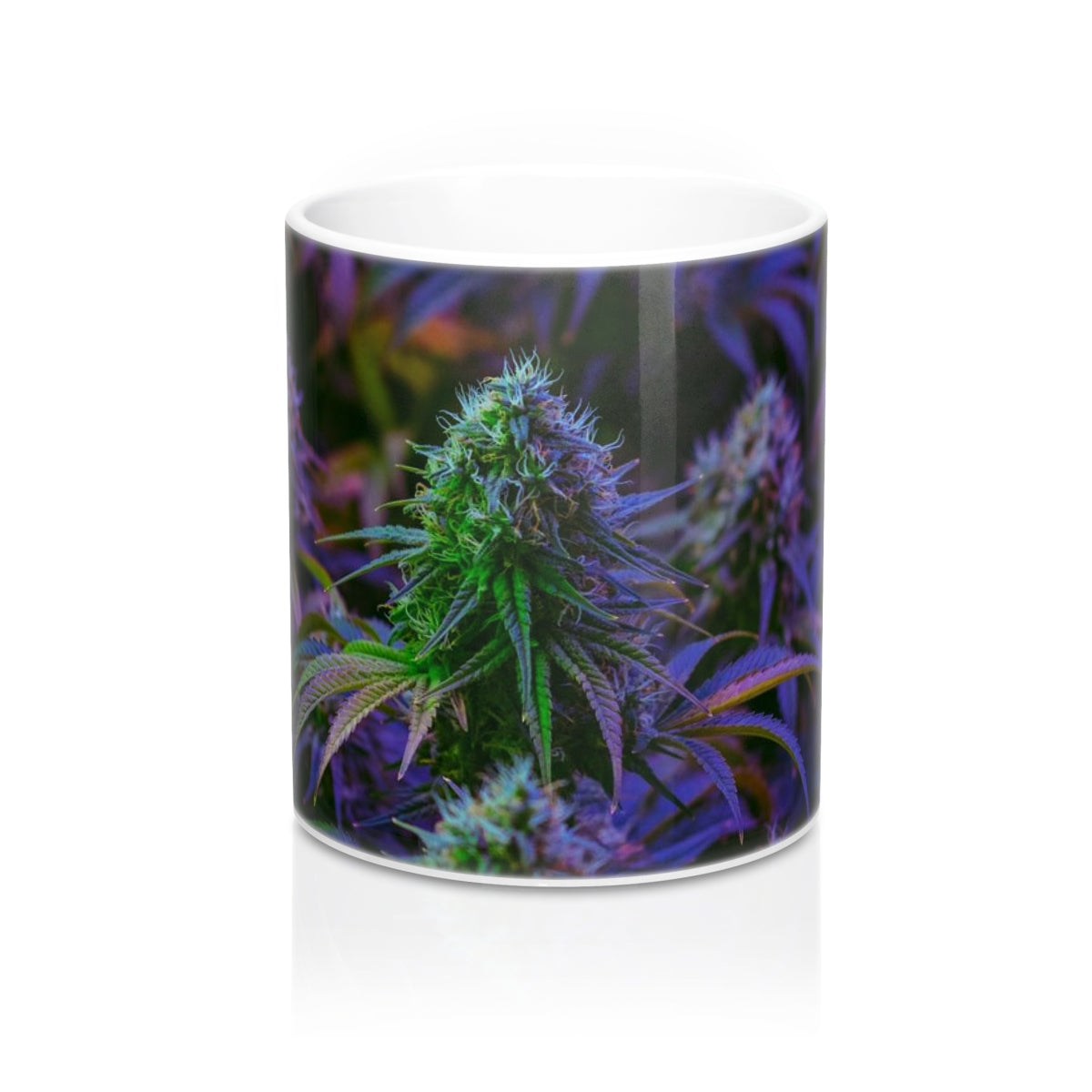The Purple Cannabis Mug 11oz