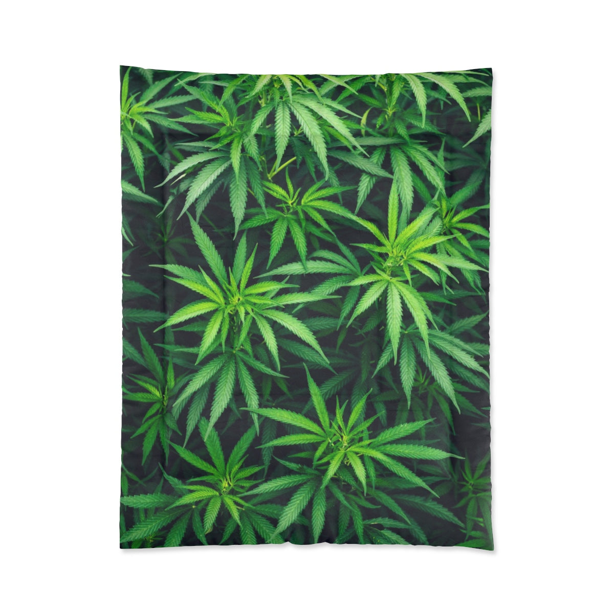 My Cannabis Custom Designed Comforter.  A Unique Cannabis Gift For Friends & Family. Cannabis Decor For Your Home. Cannabis Comforter