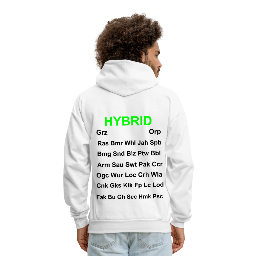 Men's Hoodie - white