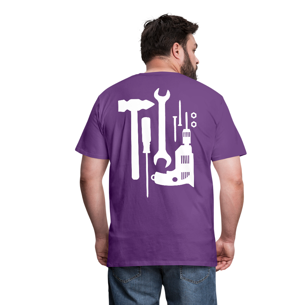 I Got Tools On Deck Men's Organic T-Shirt - purple