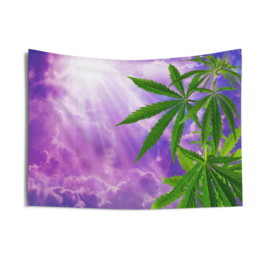 Sogno Di Cannabis Indoor Wall Tapestries
