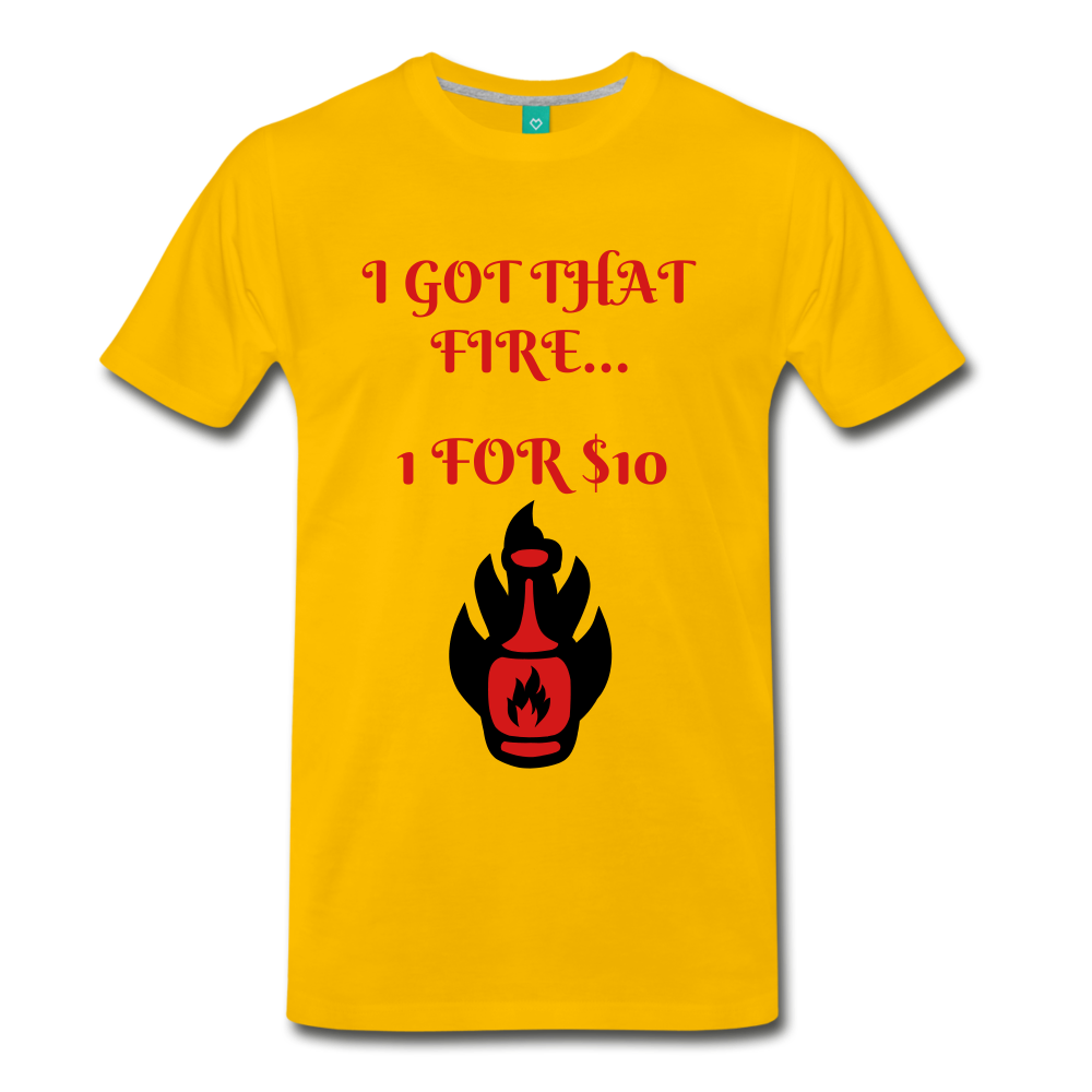 Men's Premium T-Shirt - sun yellow