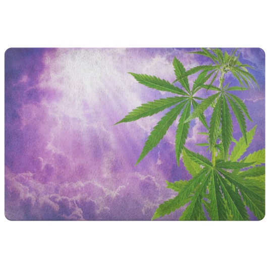 Sogno Di Cannabis Door Mat