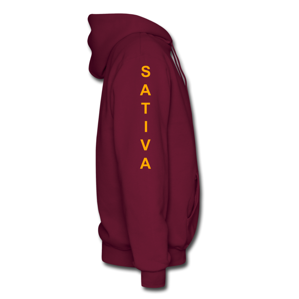 Men's Hoodie - burgundy
