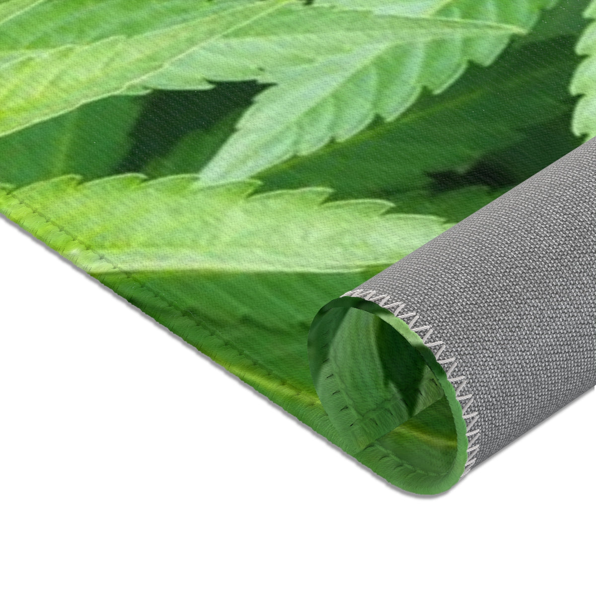 That Green Cannabis Area Rugs