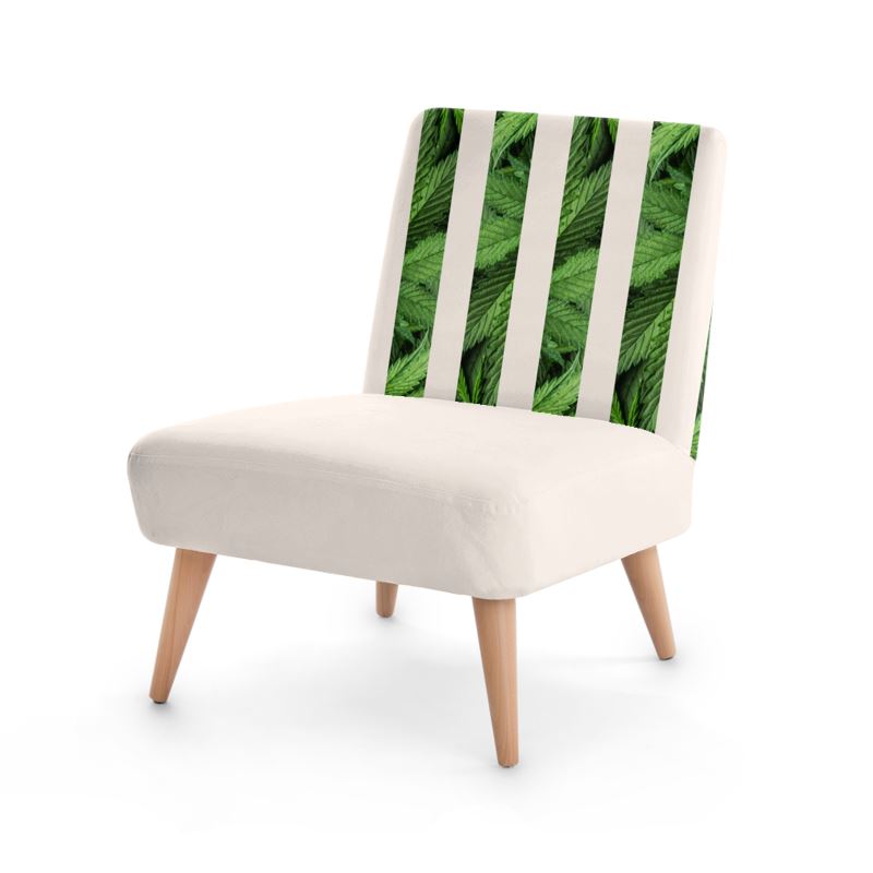 Foglia Di Cannabis Designer Chair