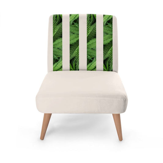 Foglia Di Cannabis Designer Chair