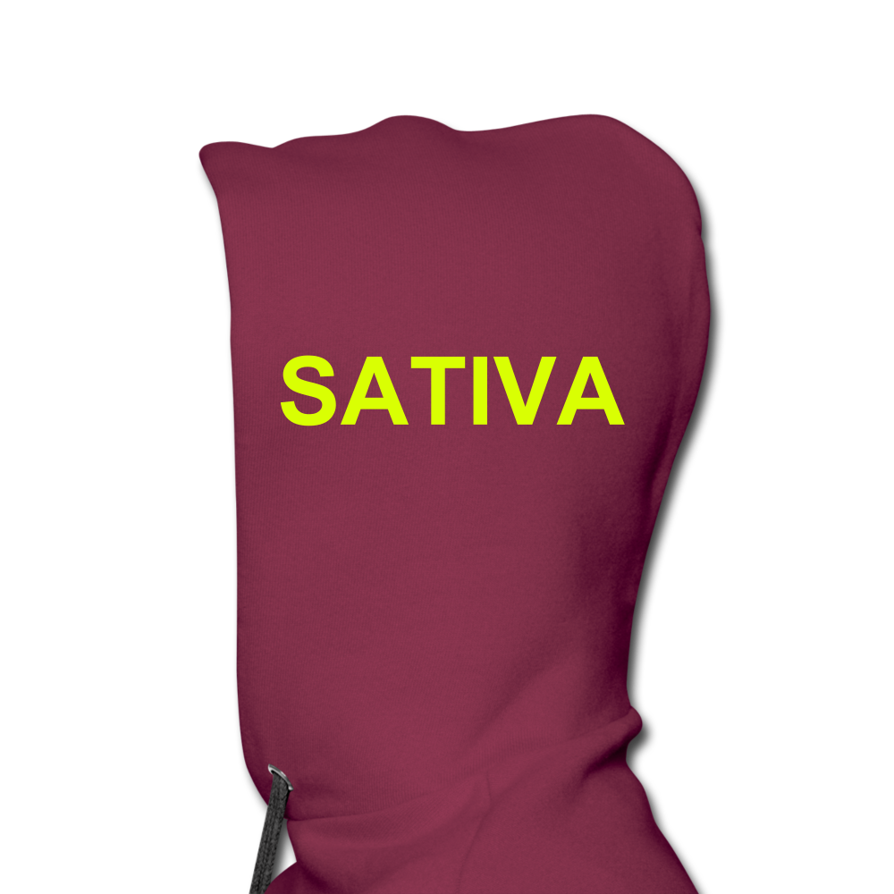 Motivate The Mind Men’s Premium Hoodie - burgundy