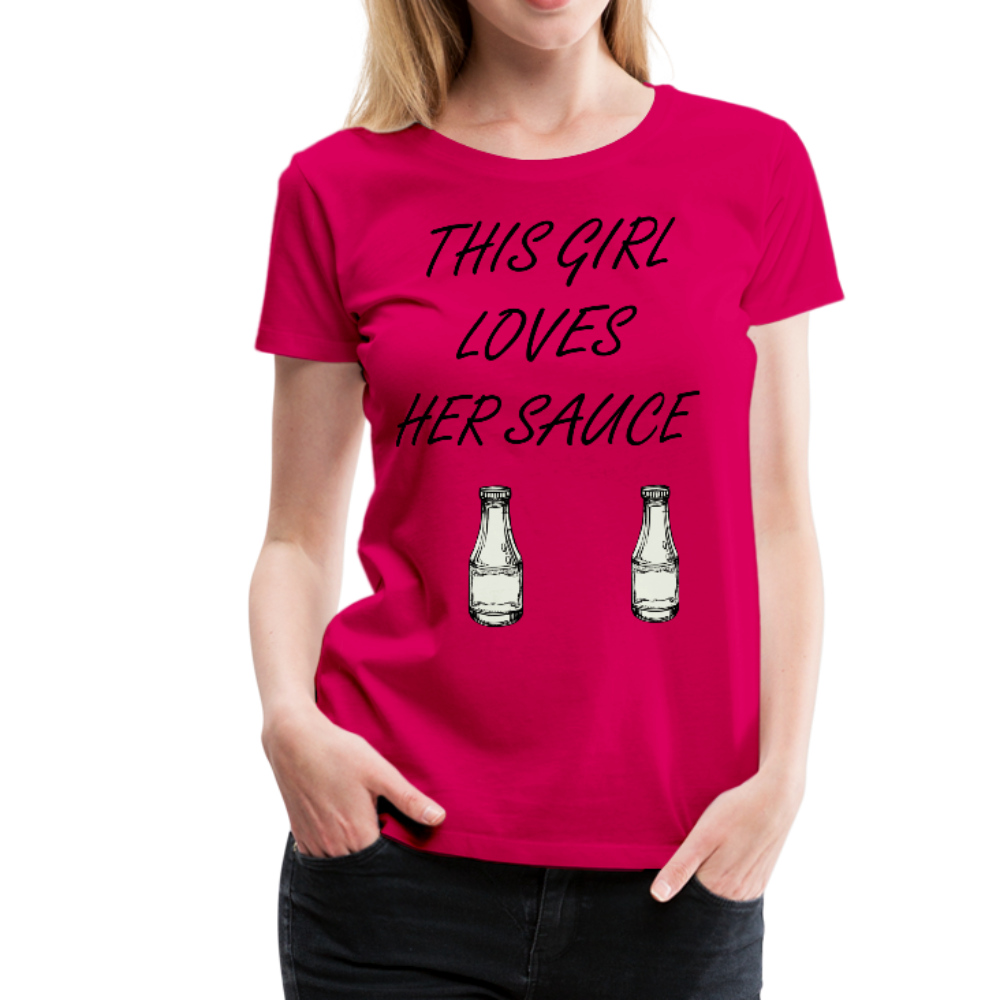 Women’s Premium T-Shirt - dark pink